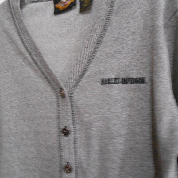 Harley-Davidson Ladies Button Down Cardigan - Picture 4 of 5
